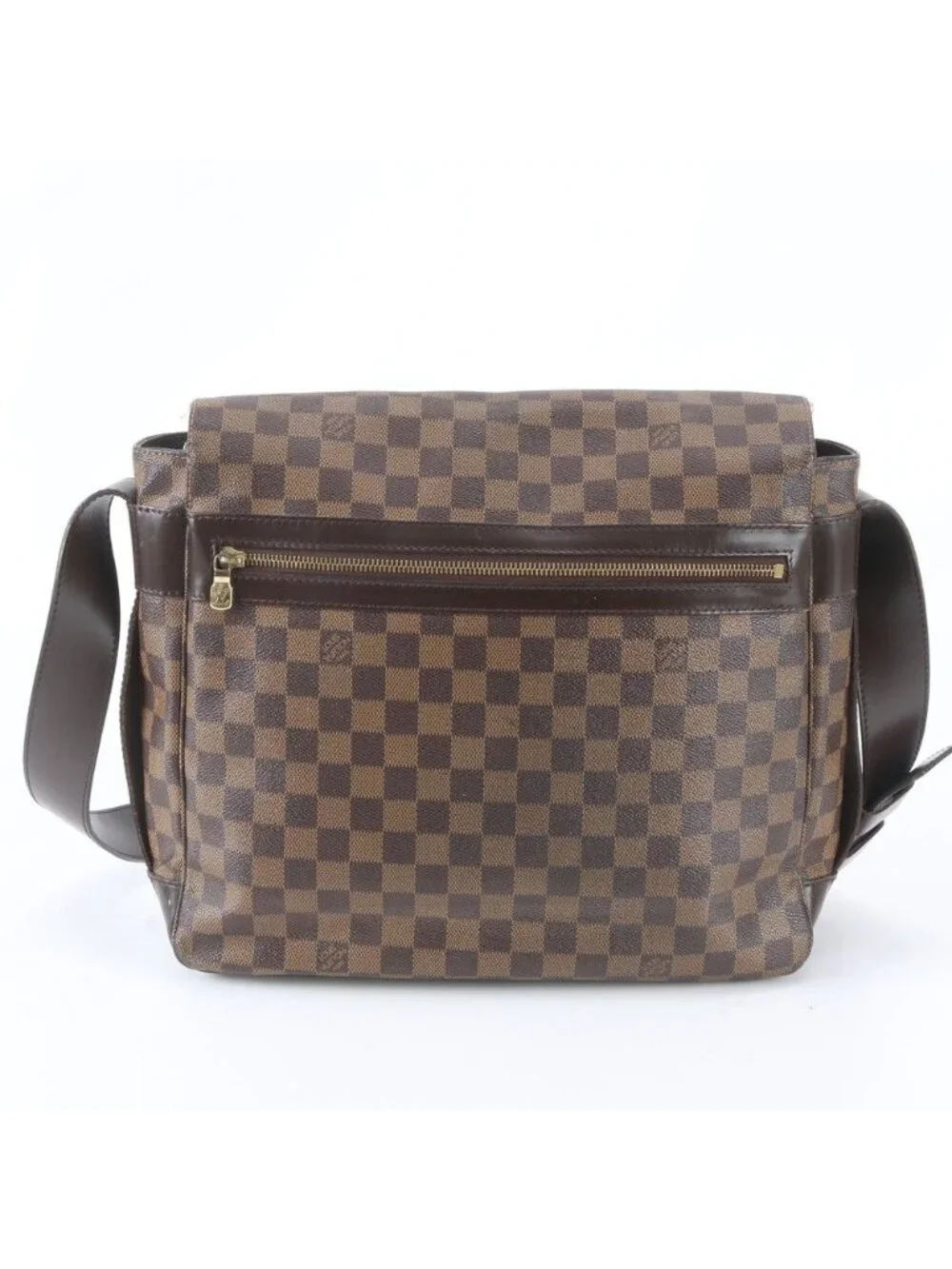 Louis Vuitton Damier Bastille Leather Shoulder Bag Crossbody Messenger Business